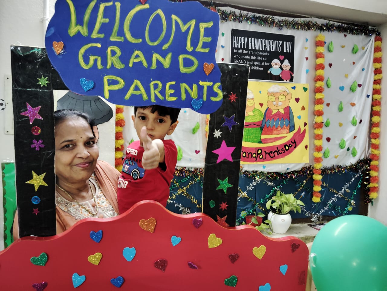 GP Day activities with children at Tag Play School Masab Tank
